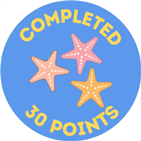 30 Point Badge Badge